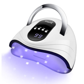 Sunrich UV Gel Nail Lamp 120W front view with LCD display