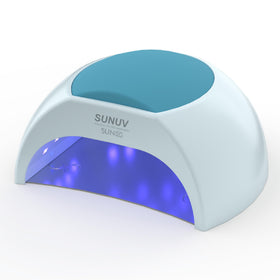 SUNUV UV LED Nail Lamp front view in blue