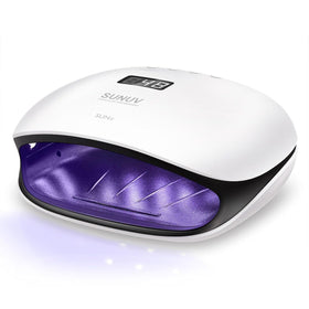 SUNUV UV LED Nail Lamp front view with LCD display