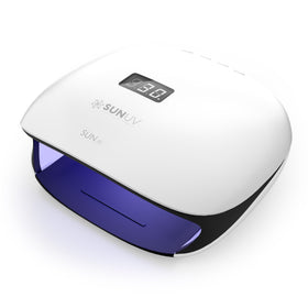 SUNUV UV LED Nail Lamp front view with LCD display