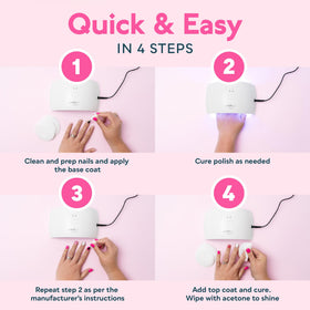 SUNUV UV LED Nail Lamp SUN9C White packaging