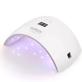 SUNUV UV LED Nail Lamp SUN9X Plus Pink front view