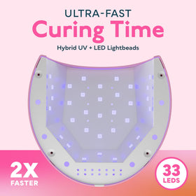 SUNUV UV LED Nail Lamp with hand inside for curing