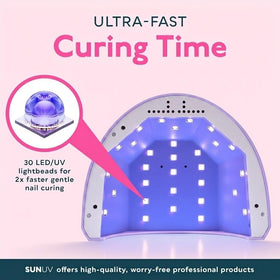 SUNUV UV LED Nail Lamp with removable base