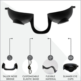 Super Sunnies goggles with flexible eyeshields