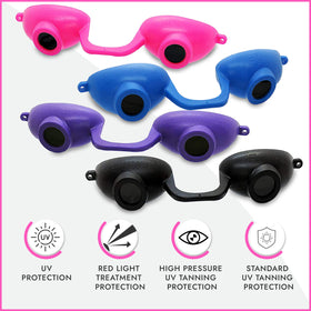 Super Sunnies Tanning Bed Goggles side view