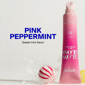 Supergoop! Glow Gloss SPF 40 Lip Balm back view showing ingredients