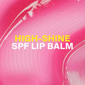 Supergoop! Glow Gloss SPF 40 Lip Balm side view with packaging