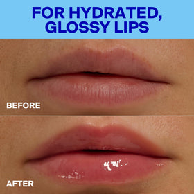 Supergoop! Glow Gloss SPF 40 Lip Balm Strawberry Spritz in a lifestyle setting