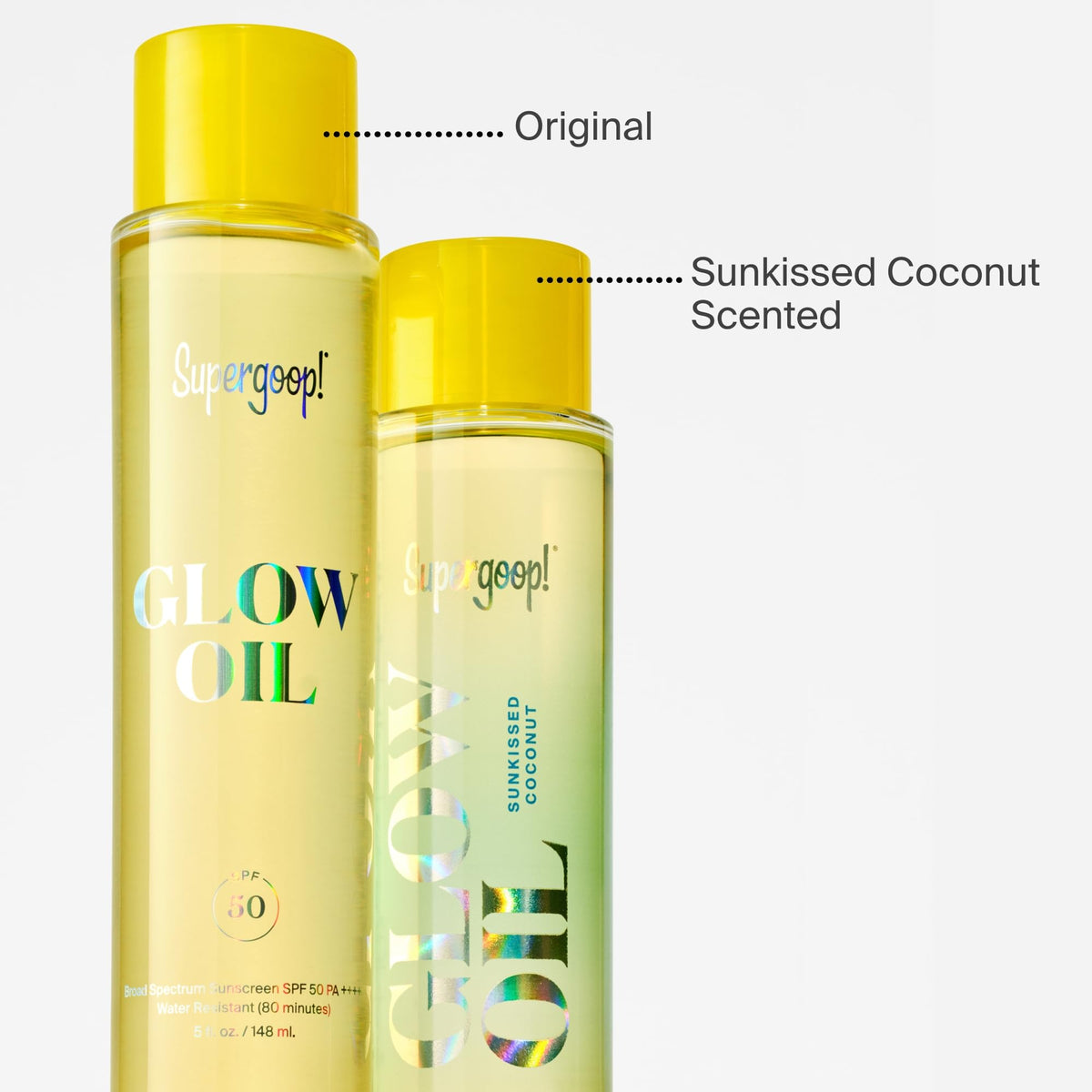 Supergoop! Glow Oil being sprayed on skin for hydration