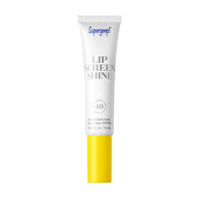 Supergoop! Lipscreen Shine SPF 40 clear lip gloss front view