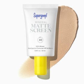 Supergoop! Mineral Mattescreen SPF 40 20 mL front view
