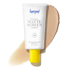 Supergoop! Mineral Mattescreen SPF 40 front view with neutral tint