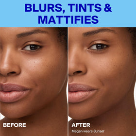 Supergoop! Mineral Mattescreen SPF 40 with makeup