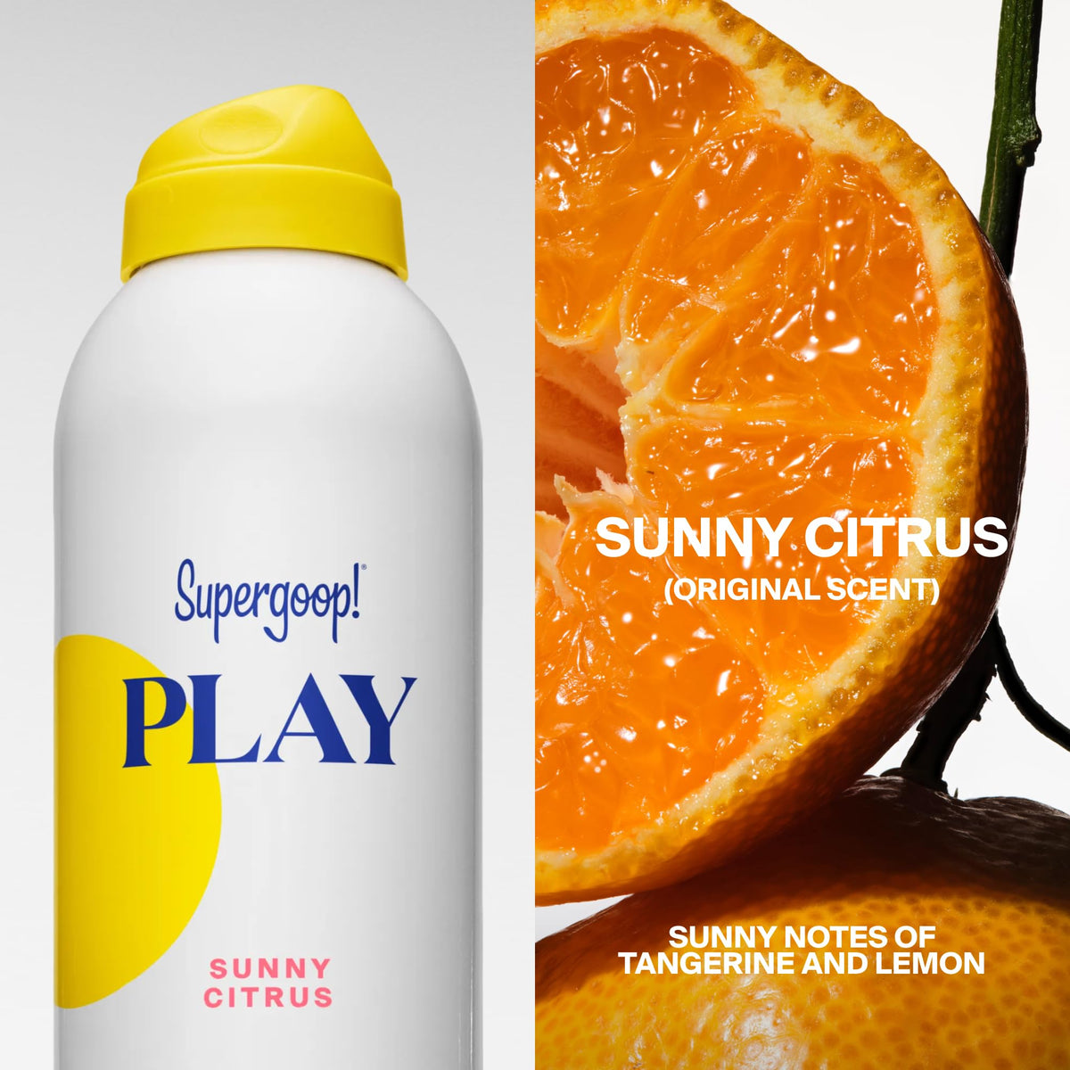 Supergoop! PLAY Antioxidant Body Mist SPF 50 packaging details