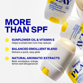 Supergoop! PLAY Everyday Sunscreen Stick SPF 50 close-up of product