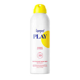 Supergoop! PLAY SPF 30 Antioxidant Body Mist 6 fl oz front view
