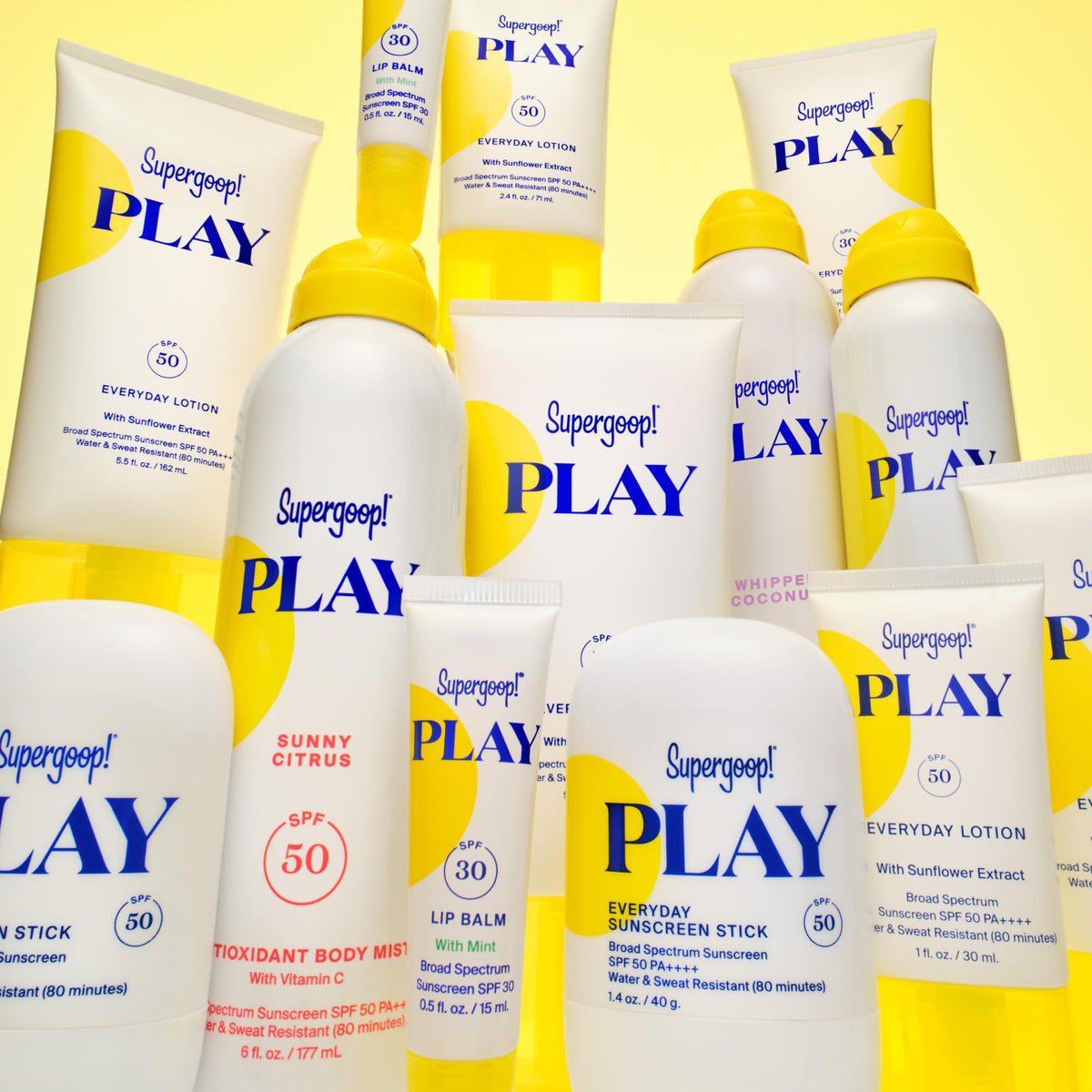 Supergoop! PLAY SPF 30 Antioxidant Body Mist packaging