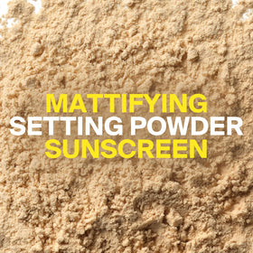 Supergoop! (Re)setting Face Powder SPF 35 Light twist-lock brush