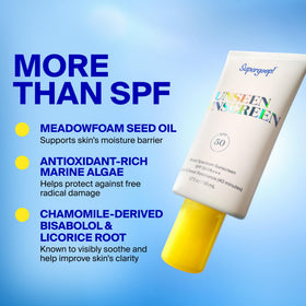 Supergoop! Unseen Sunscreen SPF 50 in a lifestyle setting