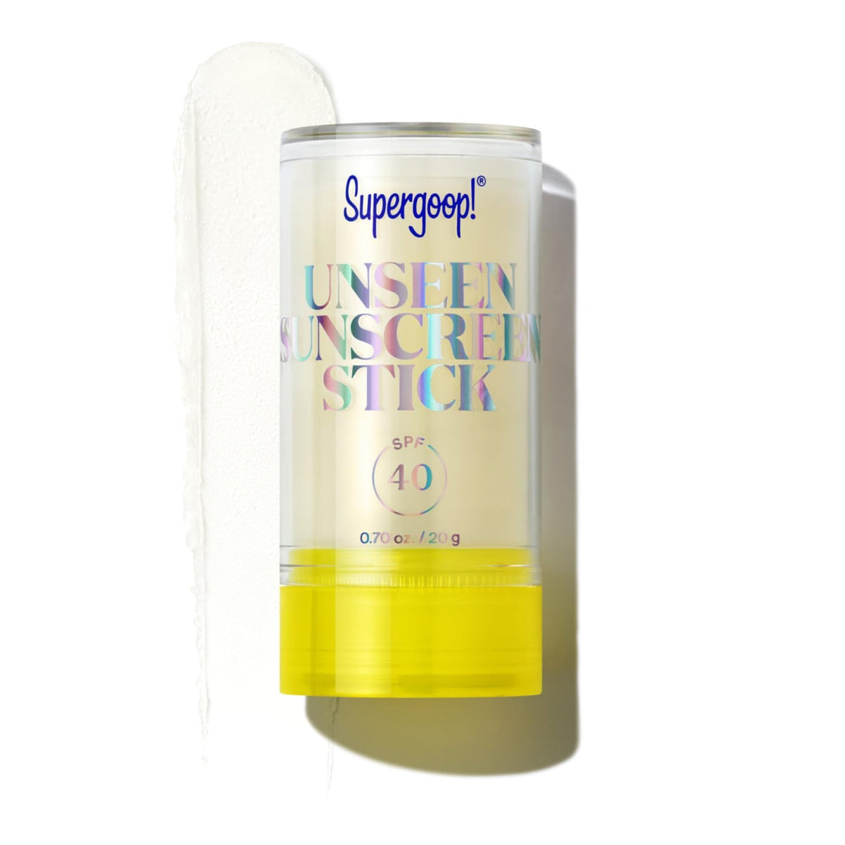 Supergoop! Unseen Sunscreen Stick SPF 40 front view