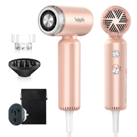 SUPGALIY Dual Voltage Travel Hair Dryer front view
