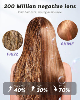 SUPGALIY hair dryer in use styling hair