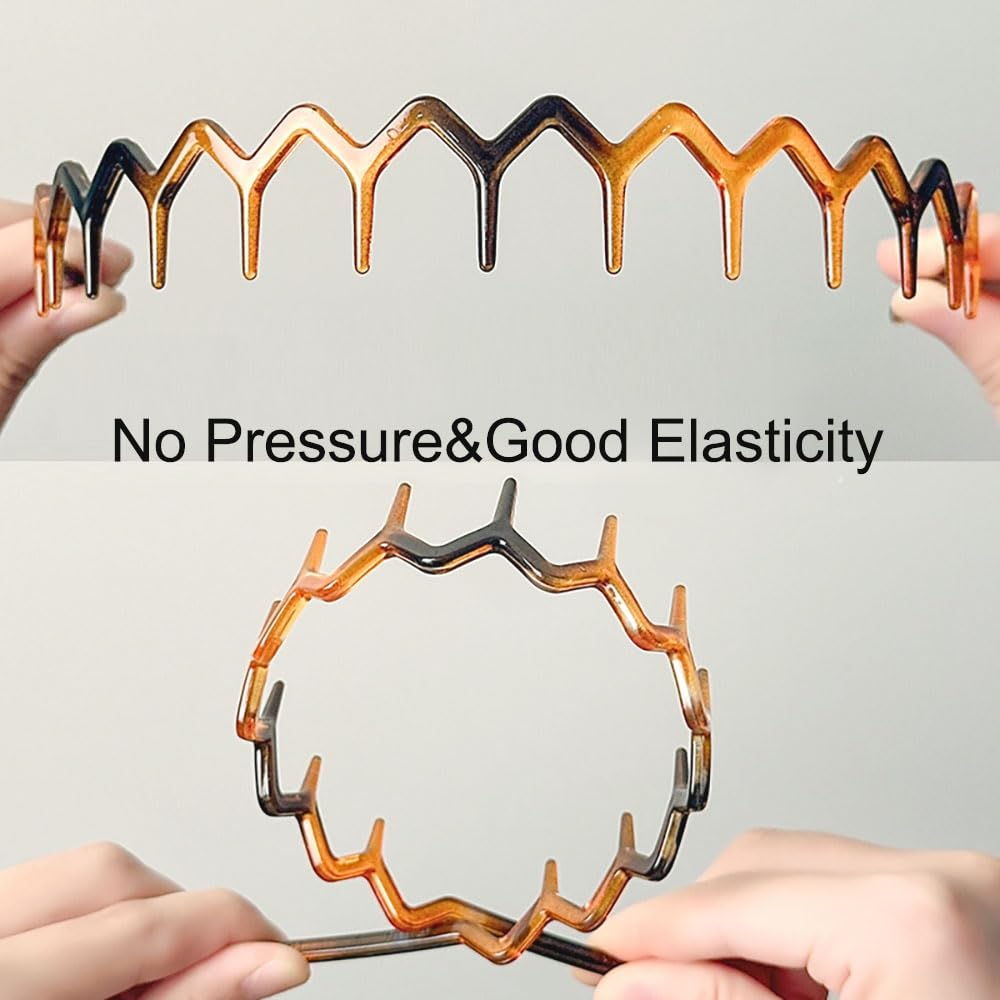 Supgoodom Zig Zag Headbands displayed in a variety of styles and colours
