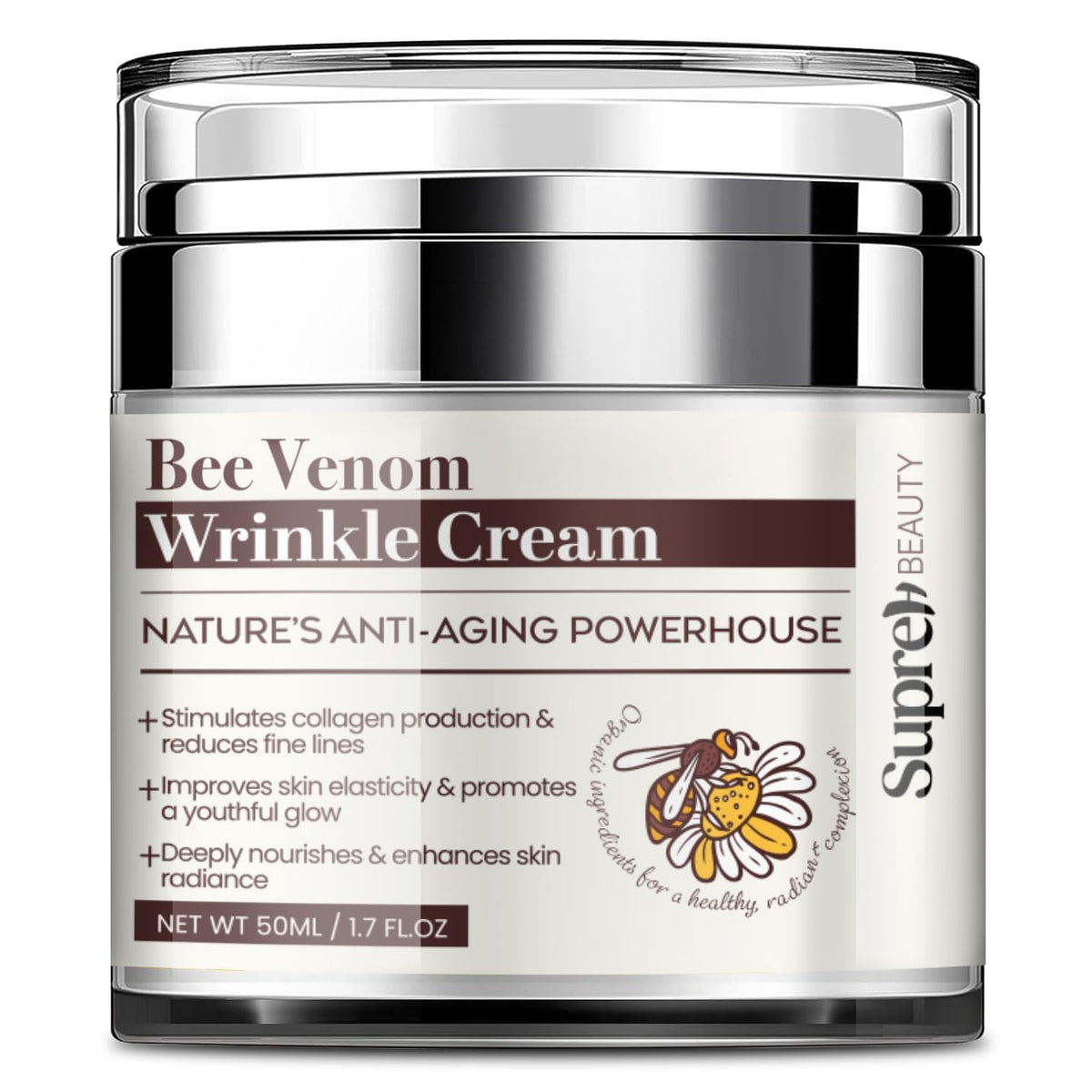 SupreH Bee Venom Wrinkle Cream 168g front view