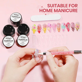 SUPWEE 3D Gel Nail Art Sculpture packaging with product details