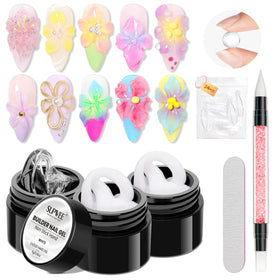 SUPWEE 3D Nail Gel Sculpting Gel clear white packaging front view