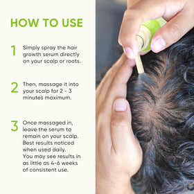 Svvimer Hair Growth Serum Spray with rosemary and biotin