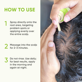 Svvimer Hair support Spray with rosemary leaves
