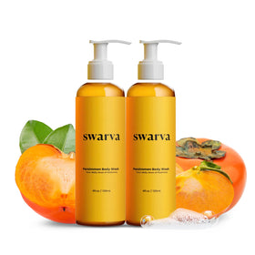 Swarva Japanese Persimmon Body Wash 2 Pack front view