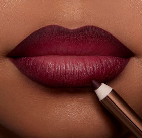 Swatch of Berry Naughty shade on skin