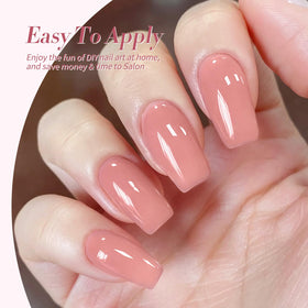 Swatch of Born Pretty Jelly Gel Nail Polish on a nail