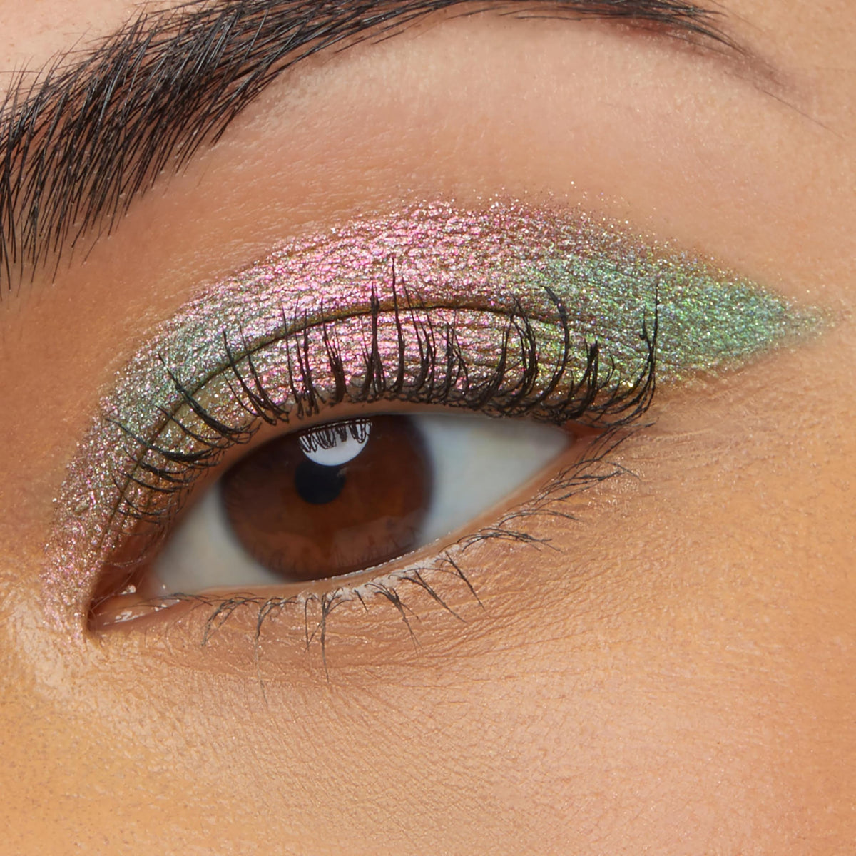 Swatch of ColourPop Shadow Stix Galaxy on skin