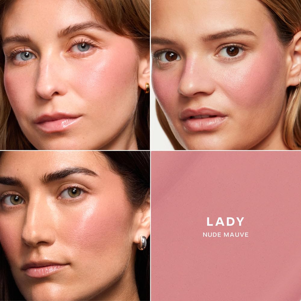 Swatch of Dew Liquid Blush on skin
