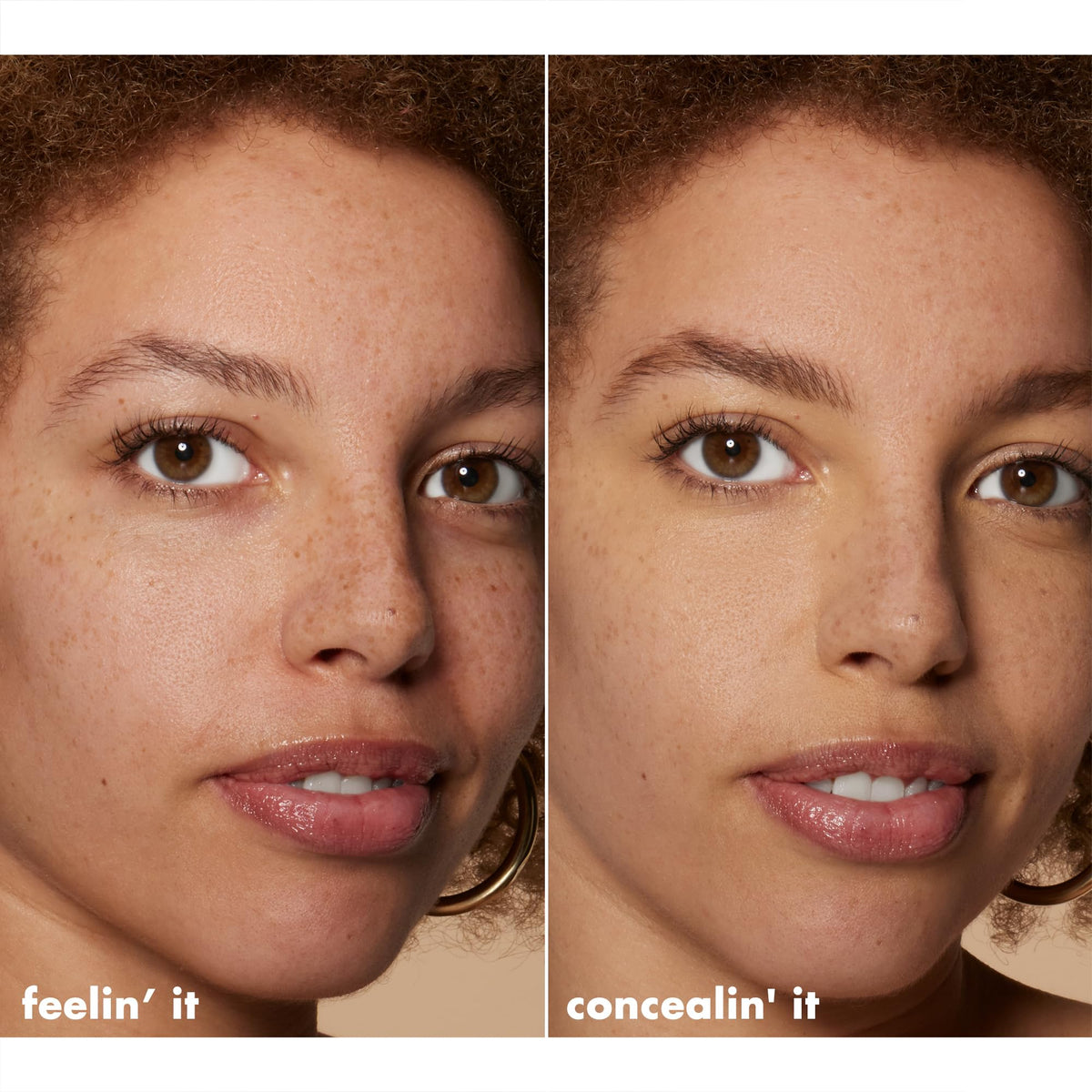 Swatch of e.l.f. Hydrating Camo Concealer on skin