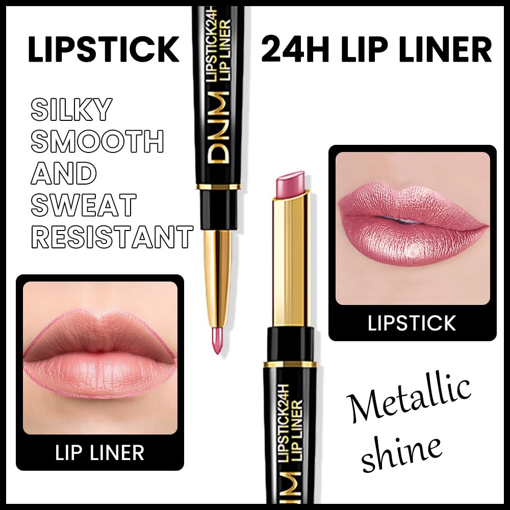 Swatch of Kaely light pink lipstick on skin