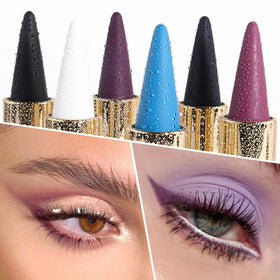 Swatch of Kaely violet lavender plum eyeliner
