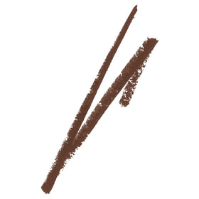 Swatch of NYX Blade & Shade Brow Pencil in Chocolate on skin