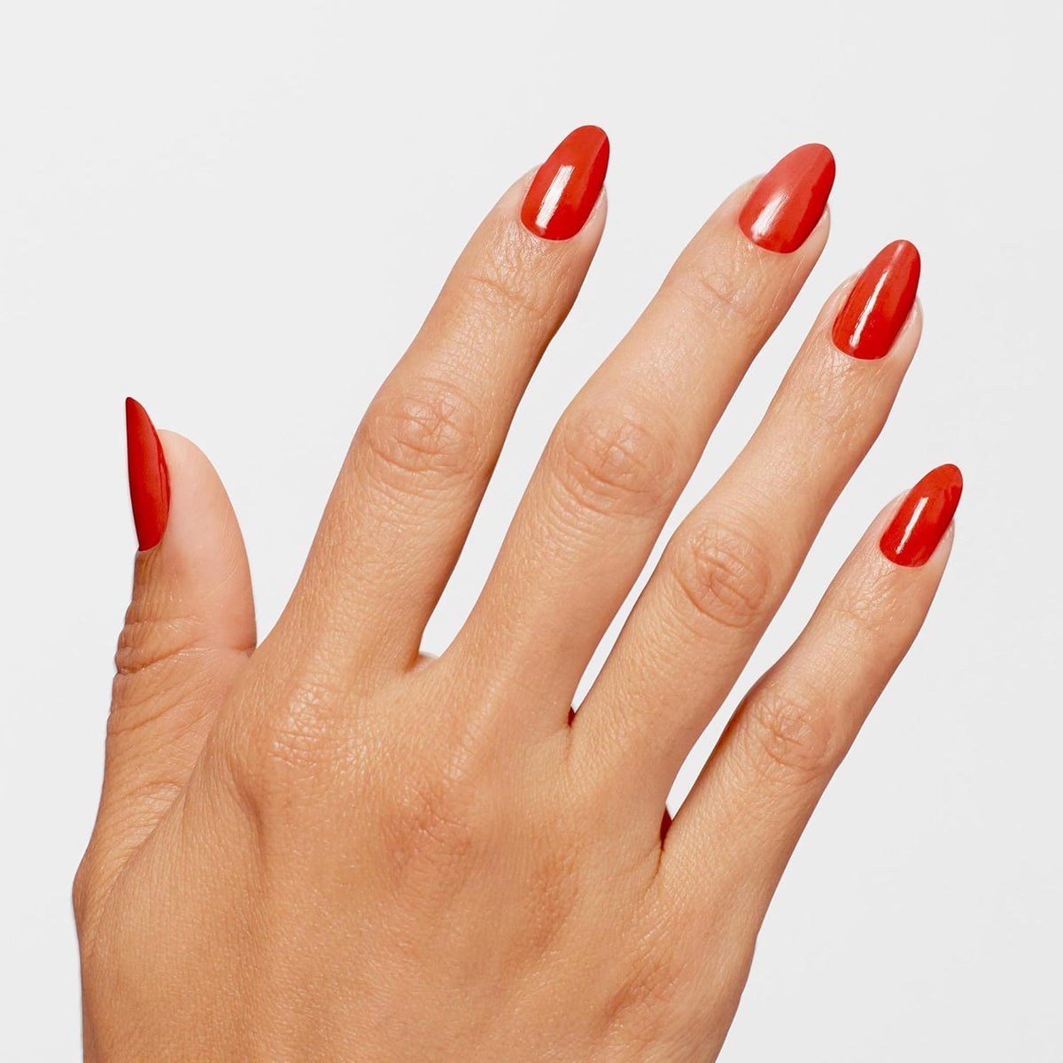 Swatch of OPI Infinite Shine Nail Polish Full of Glambition