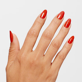 Swatch of OPI Infinite Shine Nail Polish Full of Glambition