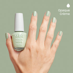 Swatch of OPI Nature Strong Sage It for Later on nails