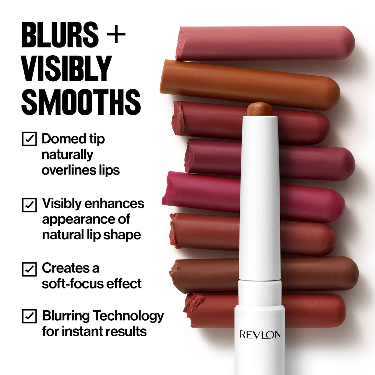 Swatch of REVLON PhotoReady Instant Blur Liner on skin