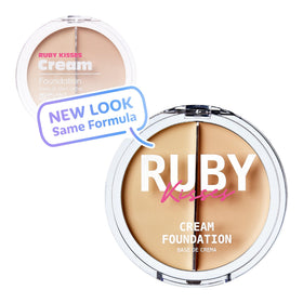 Swatch of Ruby Kisses 3D Face Creator cream foundation level 1