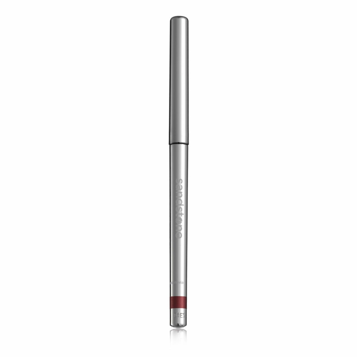 Swatch of Sandstone Scandinavia Waterproof Eyeliner Pencil Red Rebel