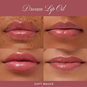 Swatch of Summer Fridays Dream Lip Oil on skin