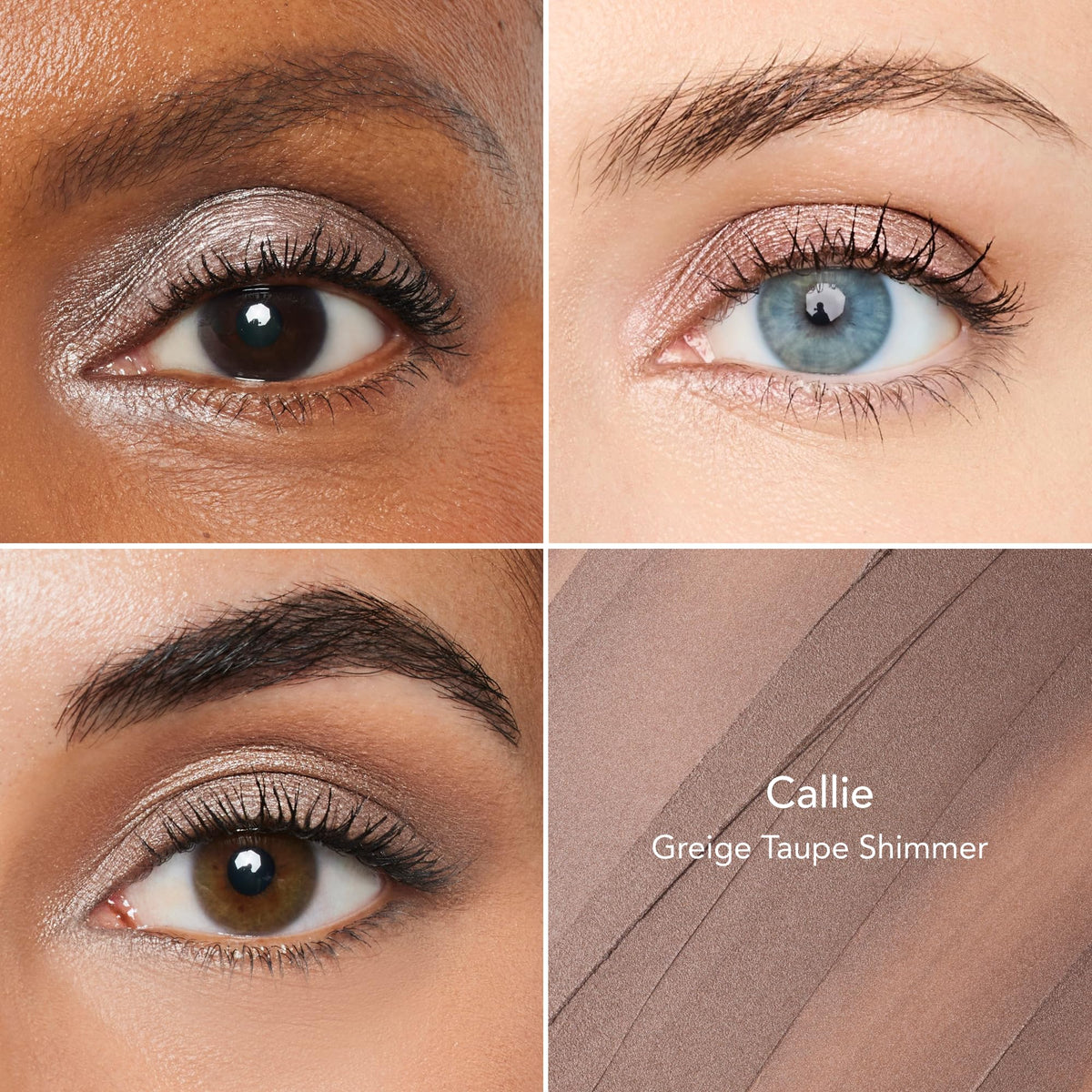 Swatch of Thrive Causemetics Brilliant Eye Brightener Stick on skin